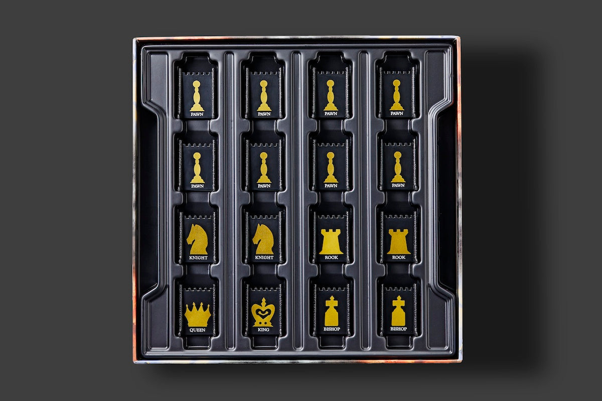 Black Stealth Chess pieces